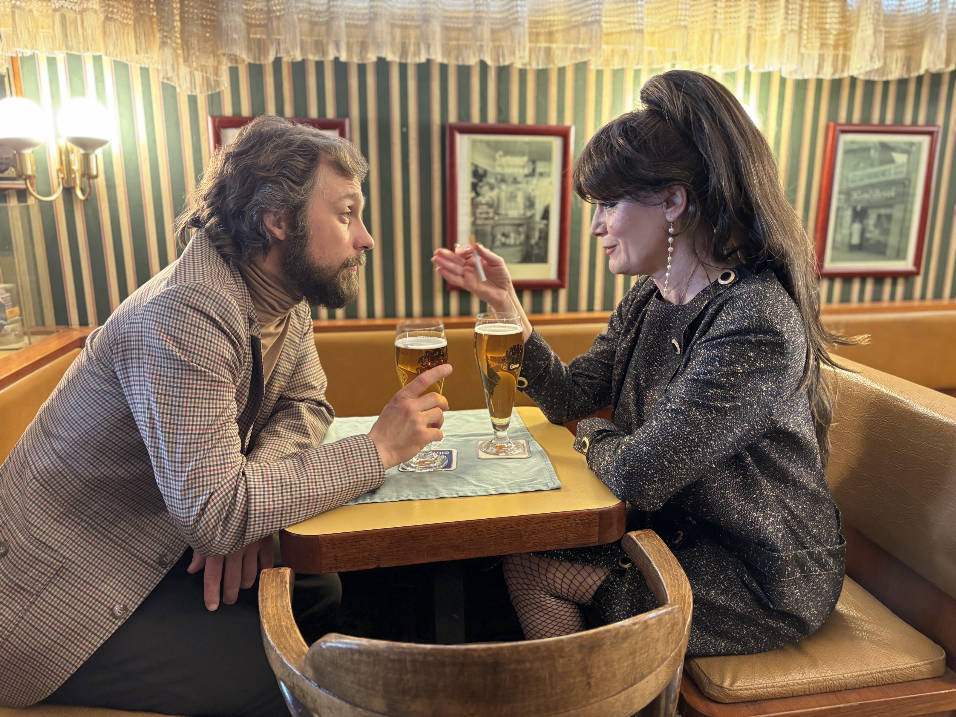 Harry Lampl als Franz Innerhofer und Marion Mitterhammer als Marisa Mell © MARKUS MÖRTH