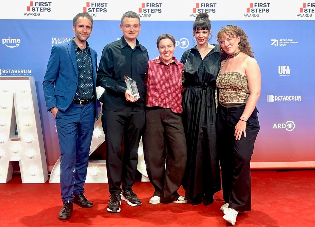 "Hasenfuß"-Team bei Preisverleihung © Kubisch